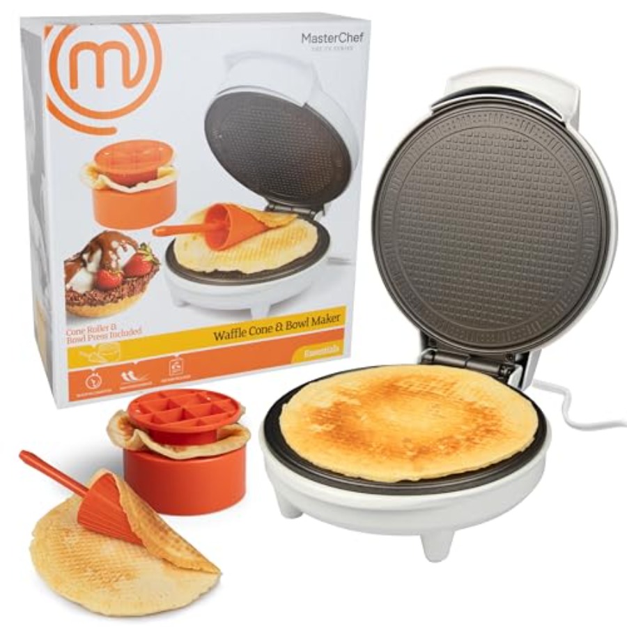 Waffle Cone Maker - Waffle Cone and Bowl Maker with