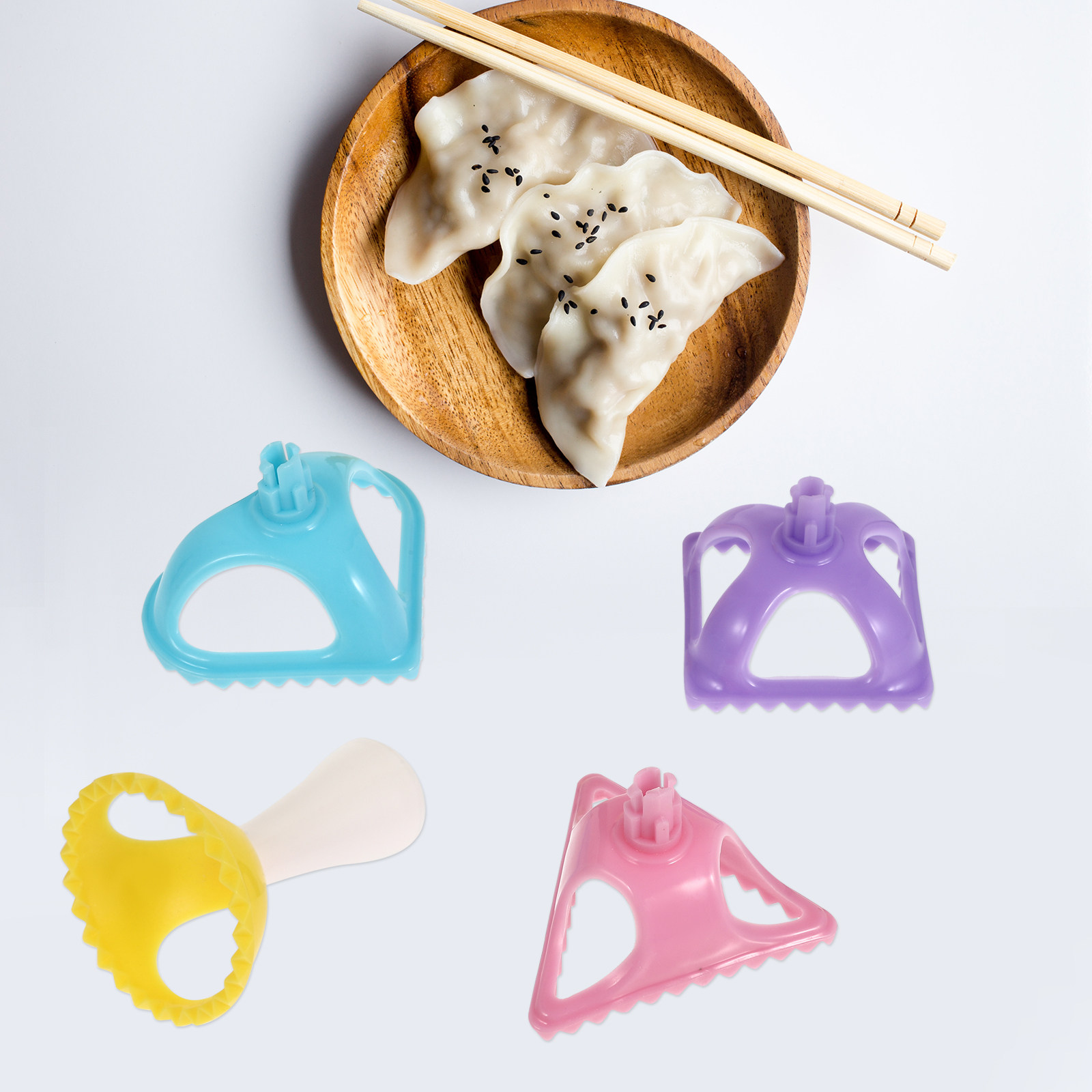 4Pcs Dumpling Turnover Mold Se - đánh giá và giá Dumpling Press Set