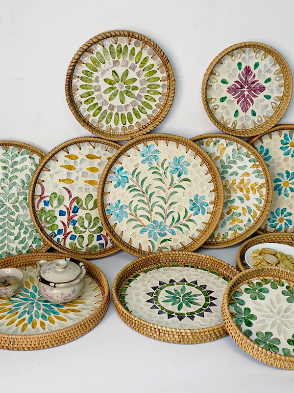 Handwoven ell Fruit Tray Break - đánh giá và giá Dim Sum Basket