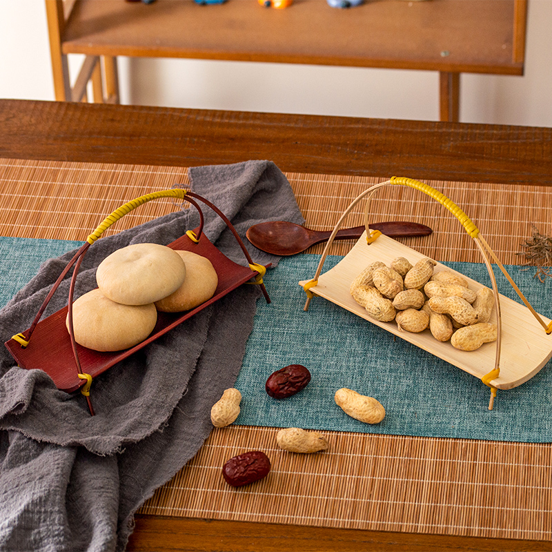 Handwoven Bamboo  Tea Tray Wed - đánh giá và giá Dim Sum Basket