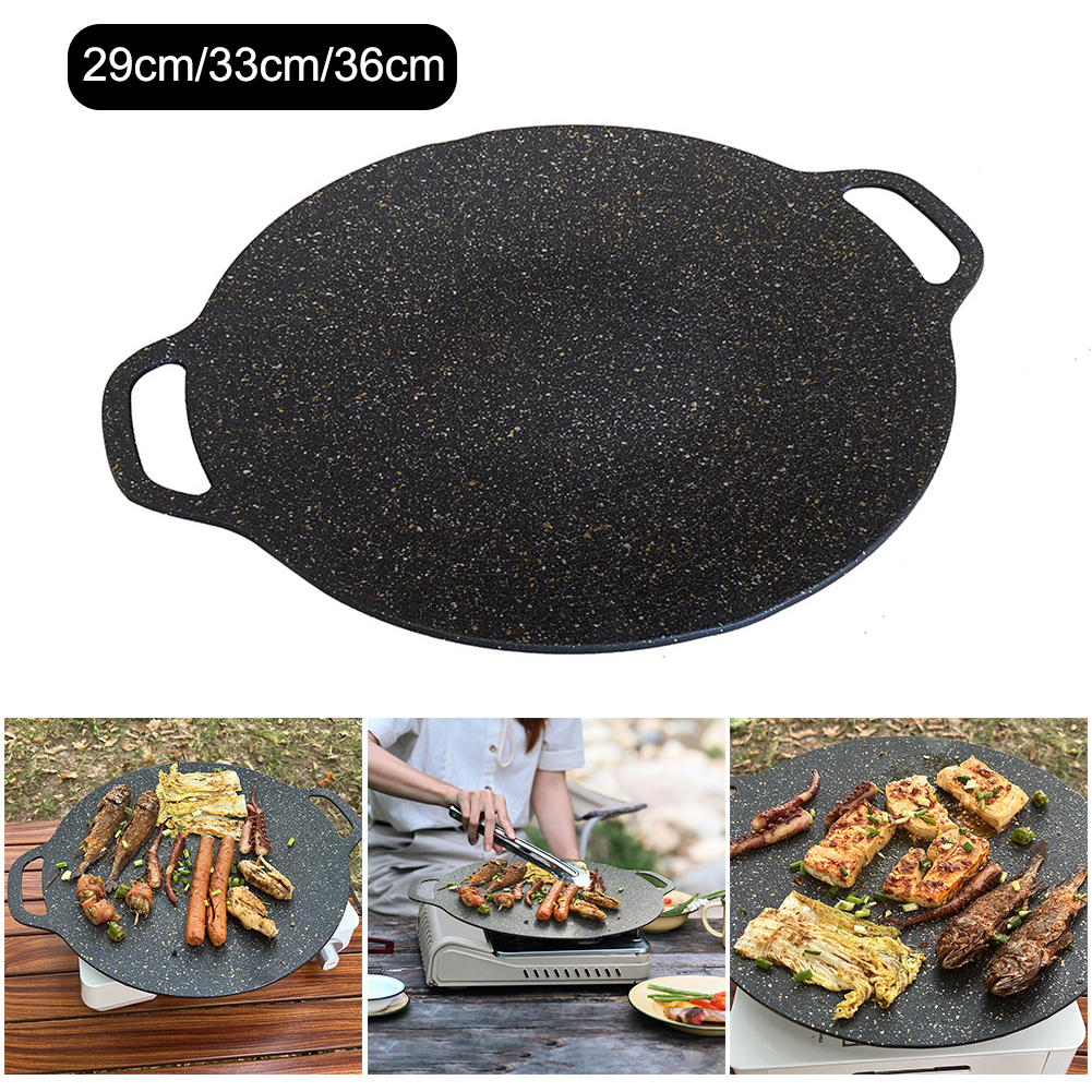 Grilling Pan Non-stick Oil Fry - đánh giá và giá Danish Pancake Pan