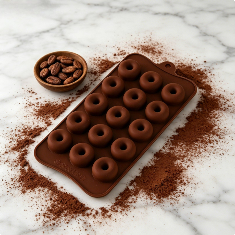 1pc donut silicone cake mold n - đánh giá và giá Donut Mold Silicone