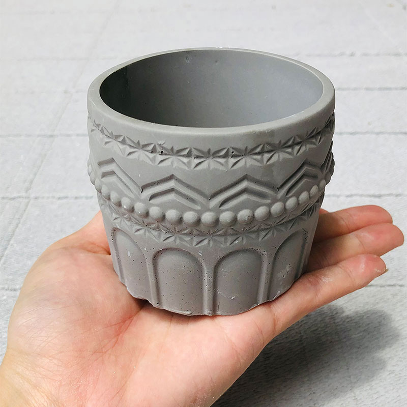 Oval Cement Flowerpot Silicone - đánh giá và giá Potsticker Mold