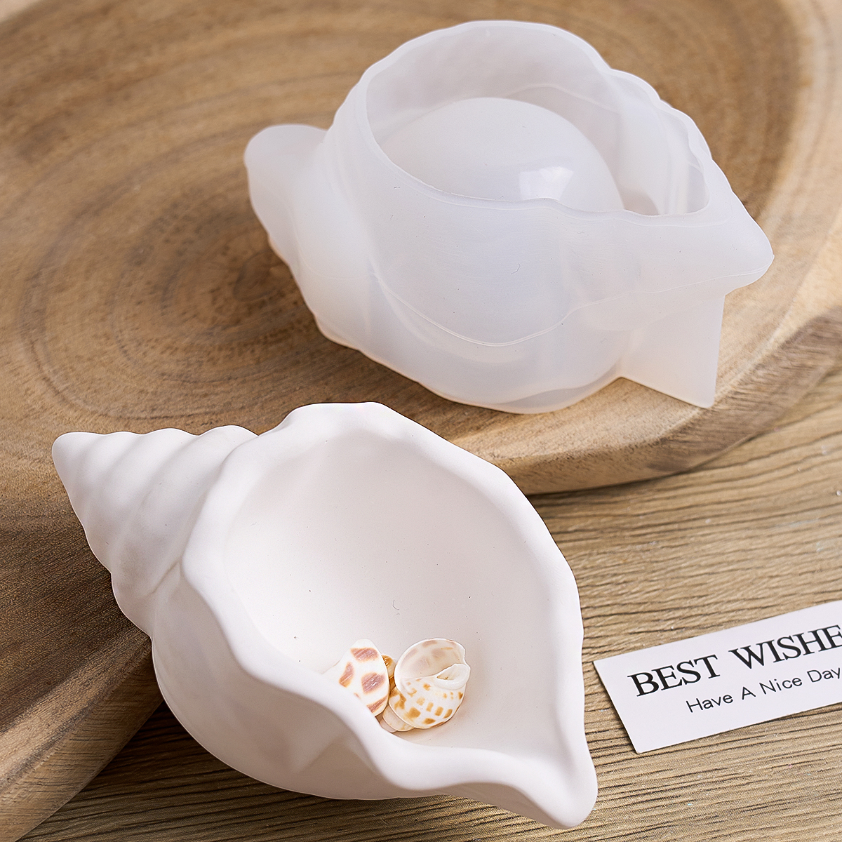 Conch Candle Jar Silicone Mold - đánh giá và giá Potsticker Mold