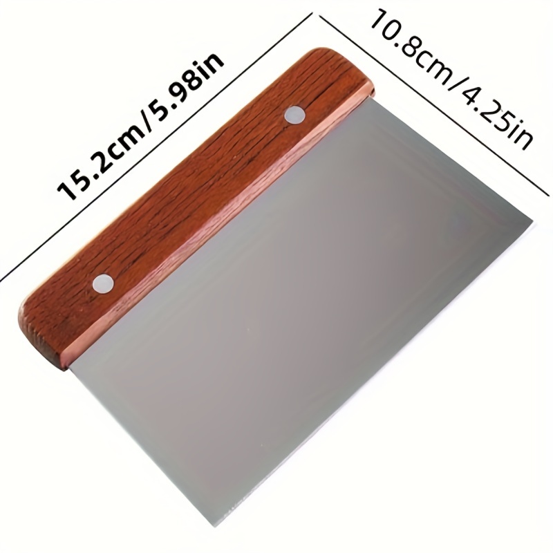 1pc stainless steel scraper, v - đánh giá và giá Okonomiyaki Spatula