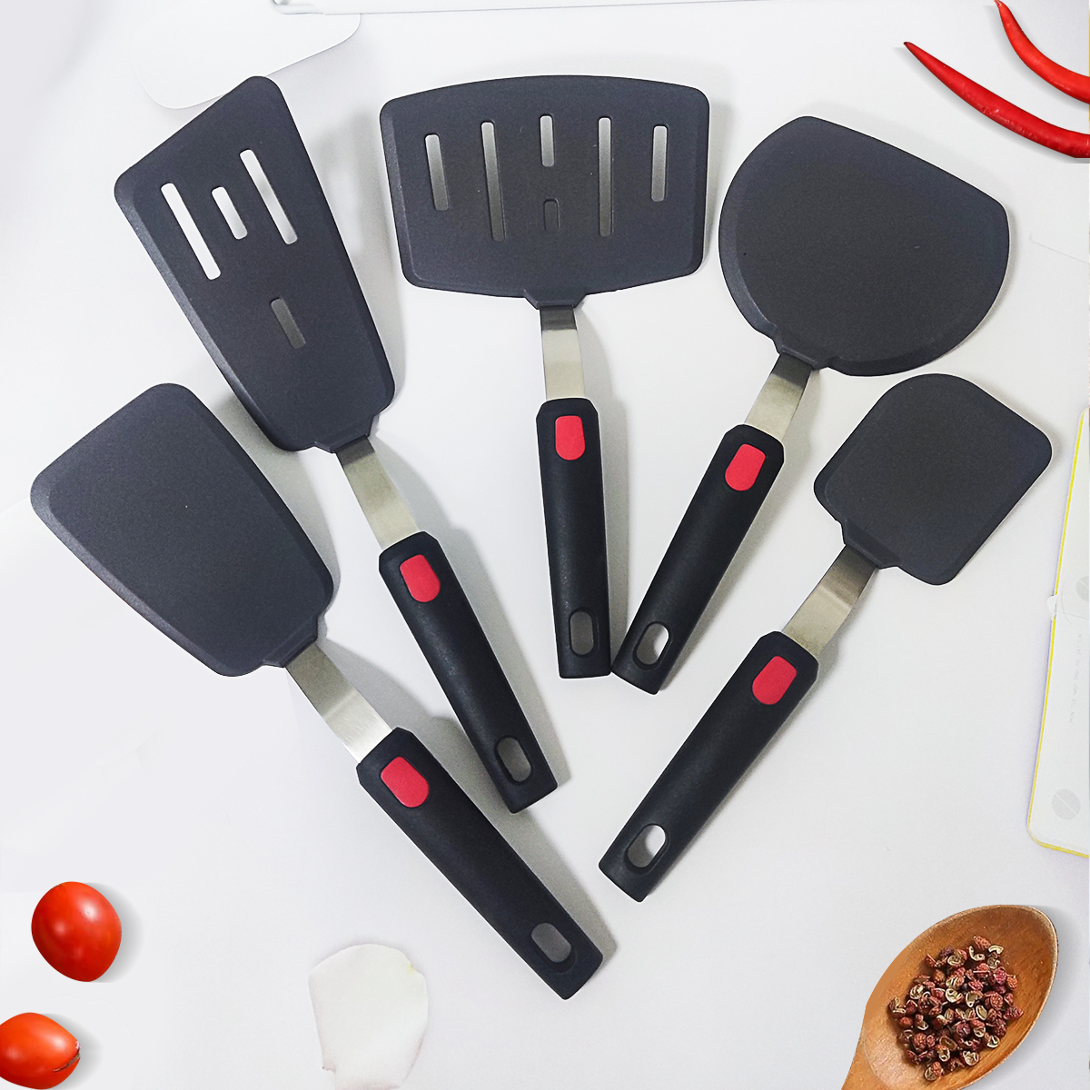 Silicone cooking utensils, tep - đánh giá và giá Okonomiyaki Spatula