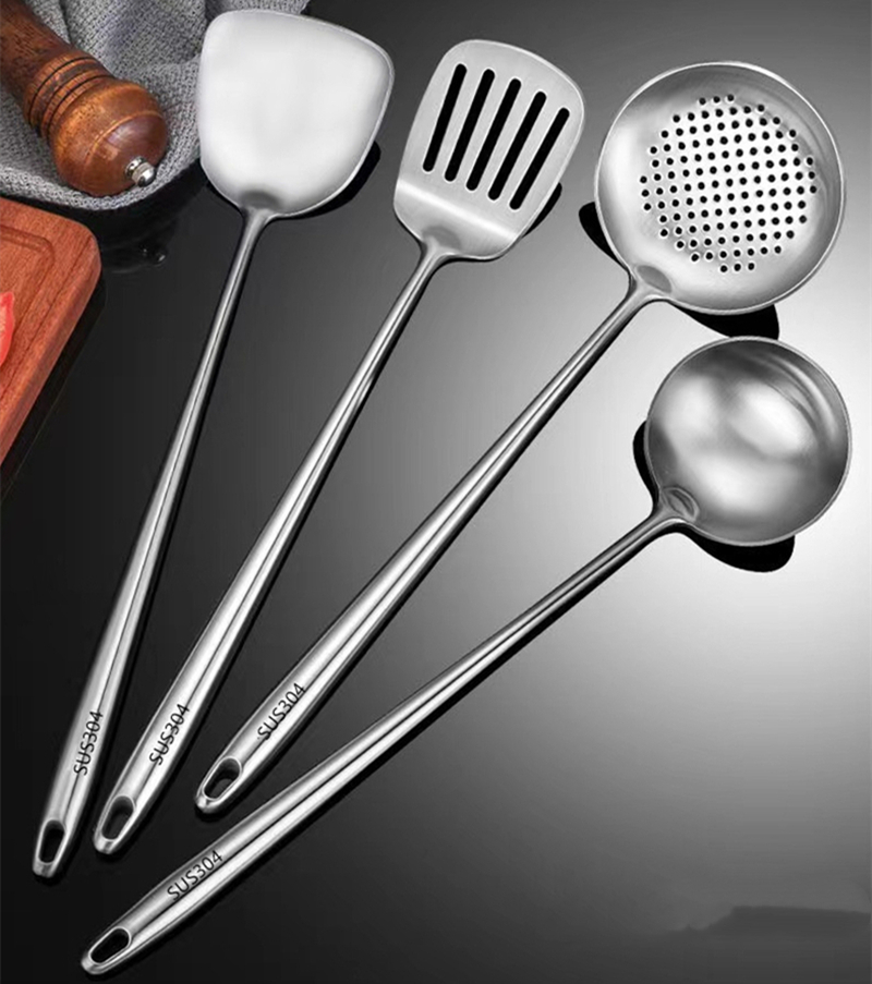 304 Stainless Steel Wok Spatul - đánh giá và giá Okonomiyaki Spatula