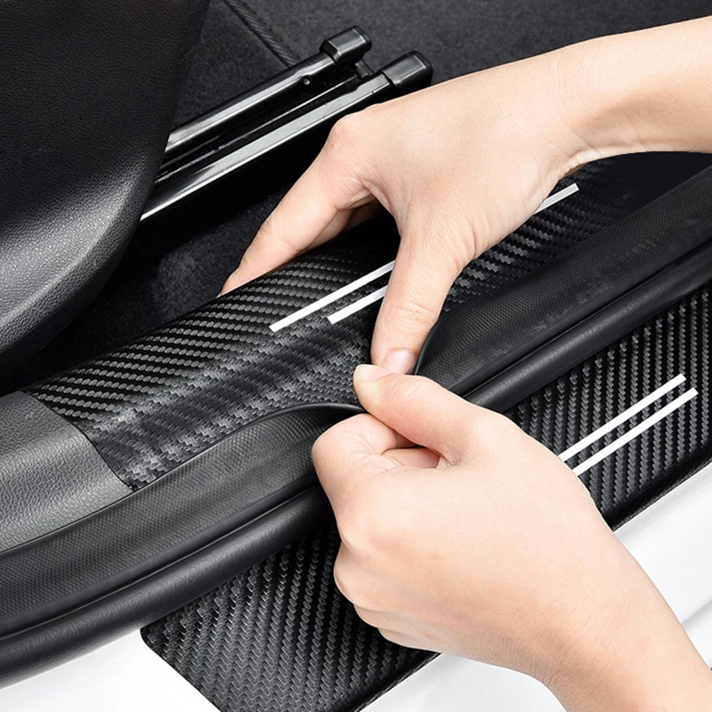 Car Door Threshold Scuff Plate - đánh giá và giá Crepe Pan Carbon