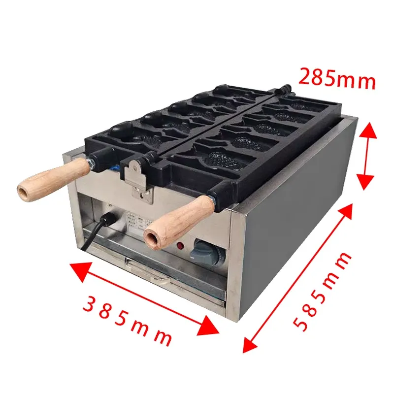 New Design Gas Electric 5 in 1 - đánh giá và giá Waffle Cone Maker
