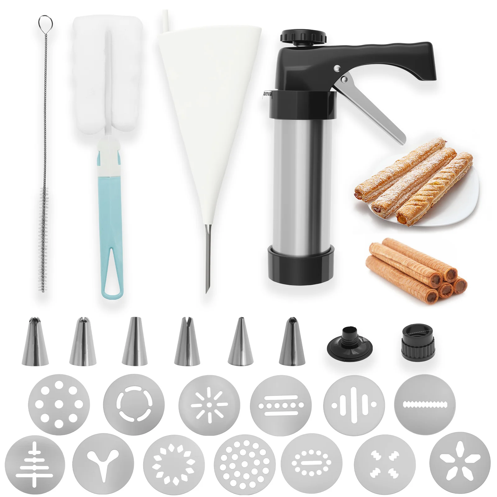 DIY Churro Maker Machine Cooki - đánh giá và giá Churros Maker Gun