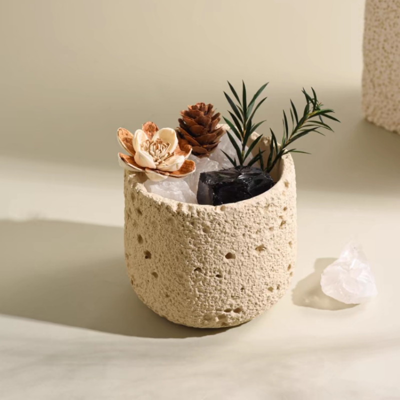 Creative Round Concrete Flower - đánh giá và giá Potsticker Mold
