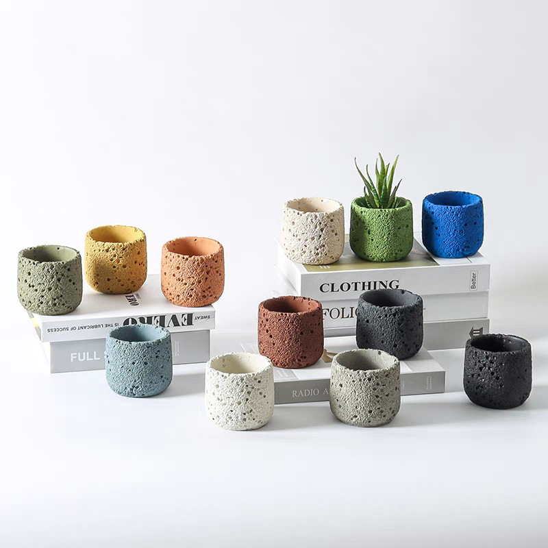 Creative Round Concrete Flower - đánh giá và giá Potsticker Mold