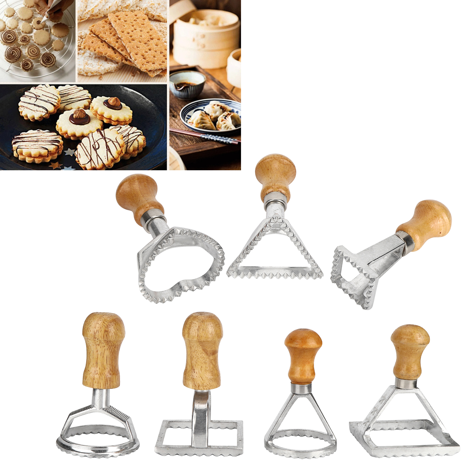 Dumpling Maker, Pastry Press M - đánh giá và giá Dumpling Press Set