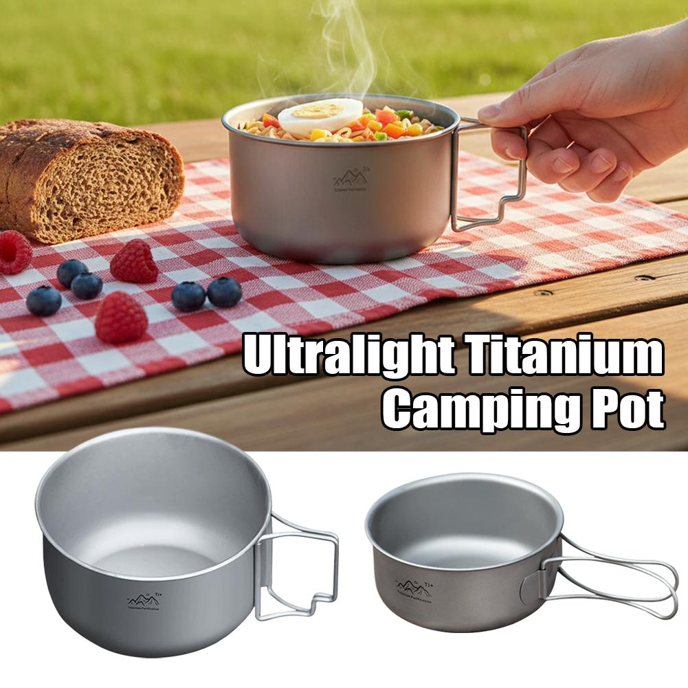 Compact Titanium Alloy Camping - đánh giá và giá Dim Sum Basket