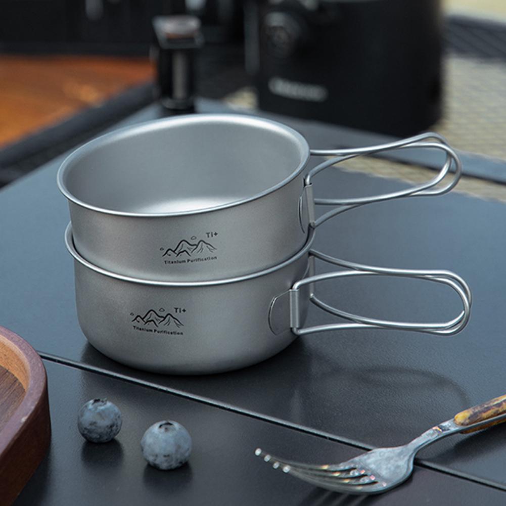 Compact Titanium Alloy Camping - đánh giá và giá Dim Sum Basket