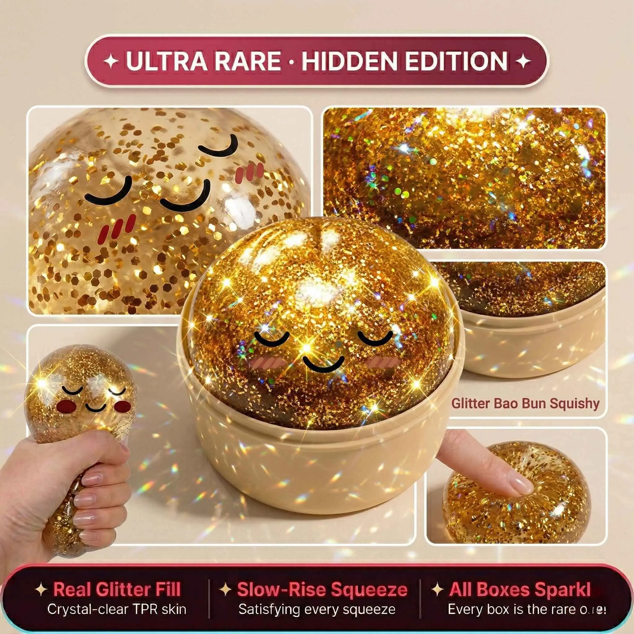 1pc Bamboo Steamer Bao Squishy - đánh giá và giá Bao Steamer Bamboo
