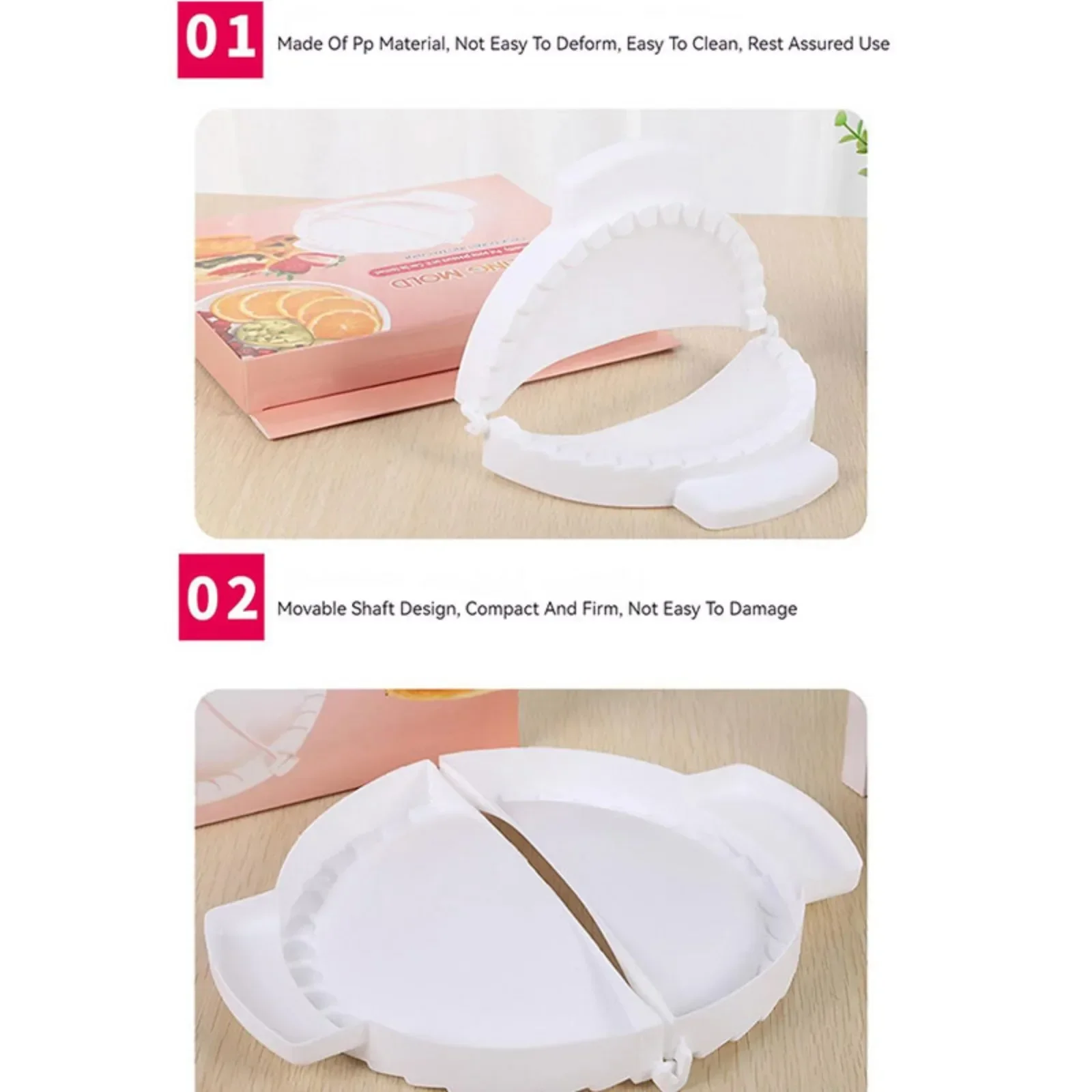 DIY Dumpling Mold Press Kitche - đánh giá và giá Dumpling Press Set