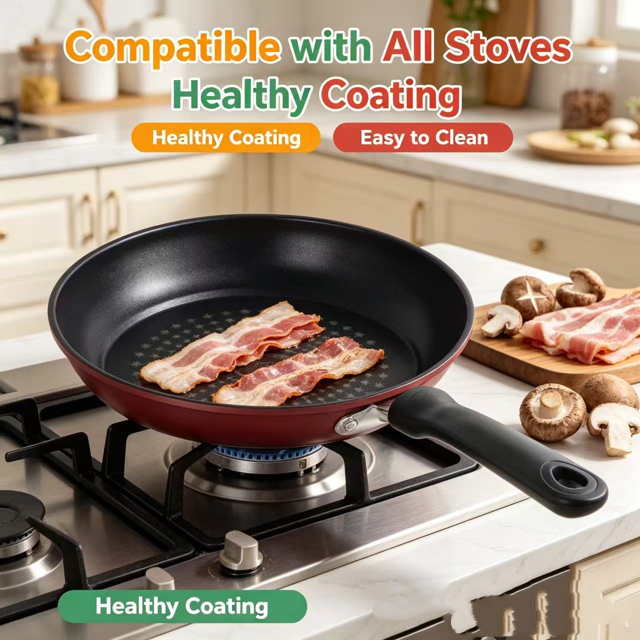 Premium Granite Non Stick Fryi - đánh giá và giá Mini Pancake Griddle