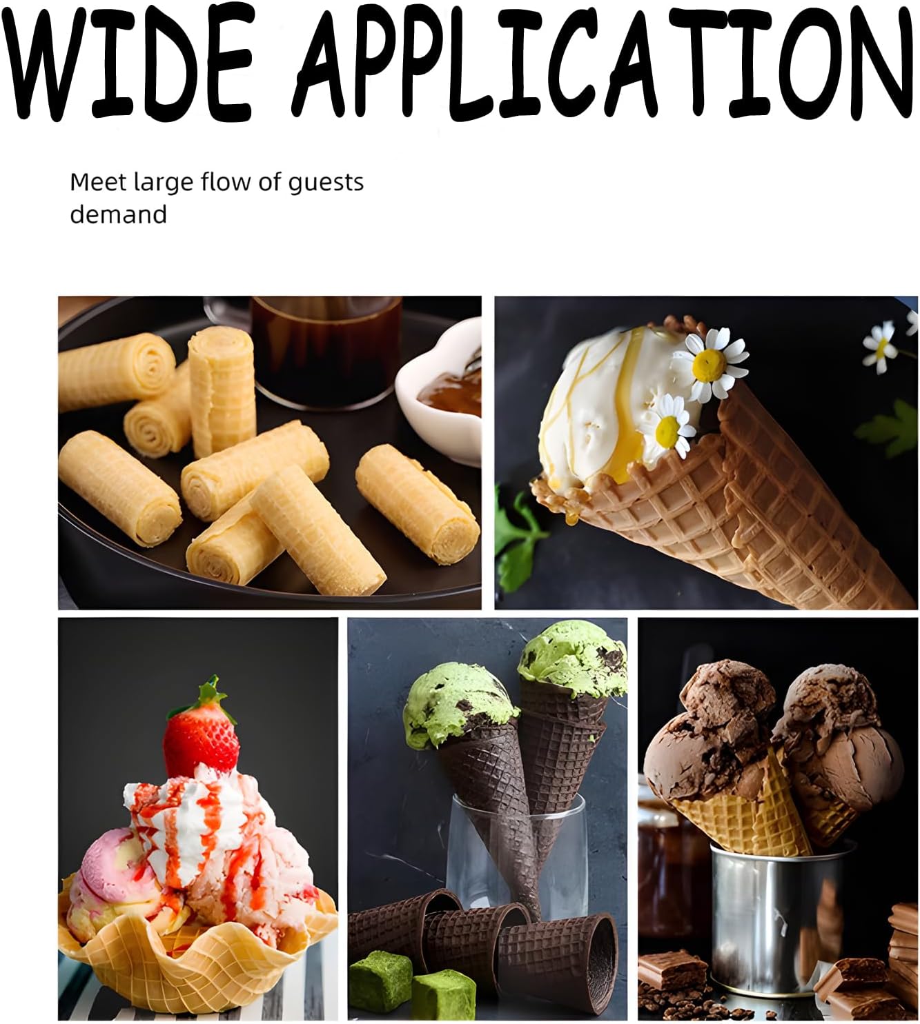 110V Commercial Double Station - đánh giá và giá Waffle Cone Maker