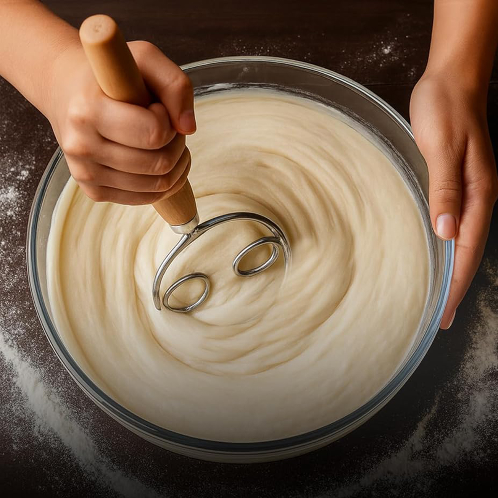 304 Stainless Steel Dough Whis - đánh giá và giá Danish Pancake Pan
