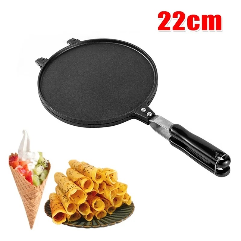 22cm Non-Stick Egg Roll Waffle - đánh giá và giá Egg Waffle Pan