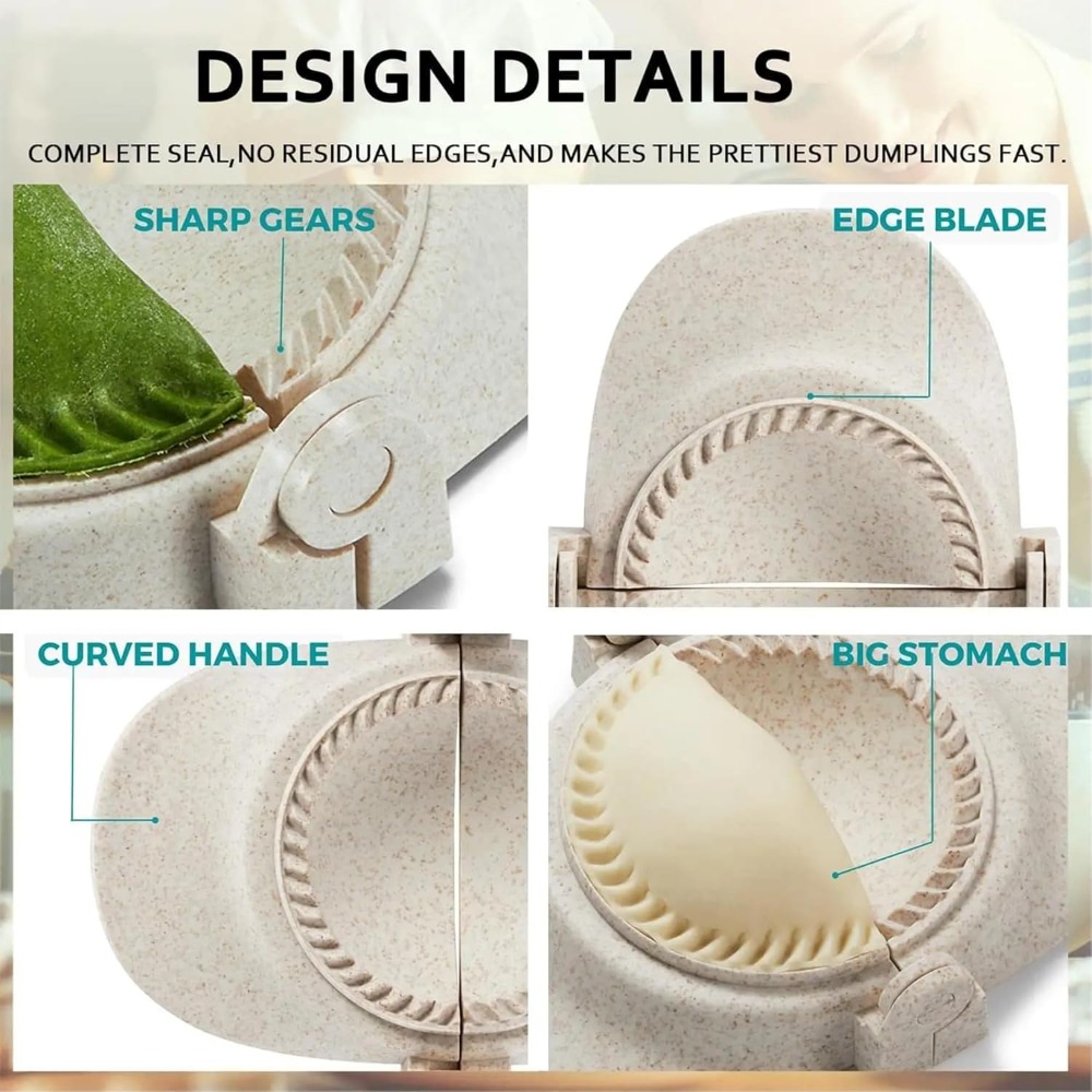 Dumpling Maker Set with Dough  - đánh giá và giá Dumpling Press Set