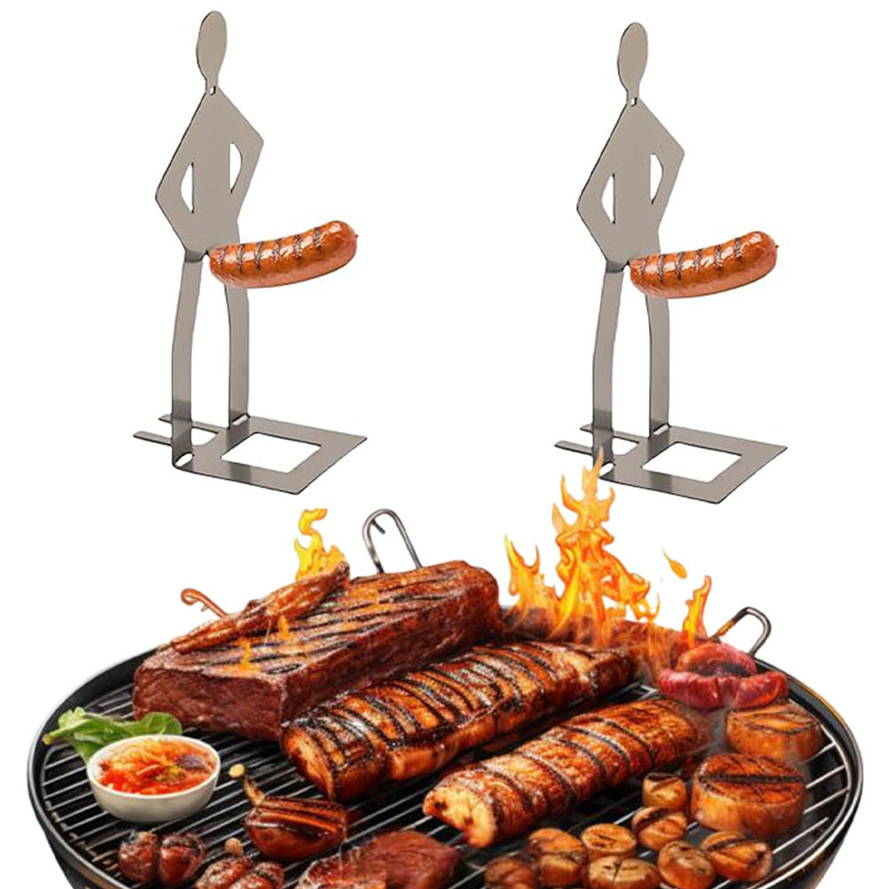 5-1PCS BBQ Sausage Holder Stai - đánh giá và giá Hot Dog Press