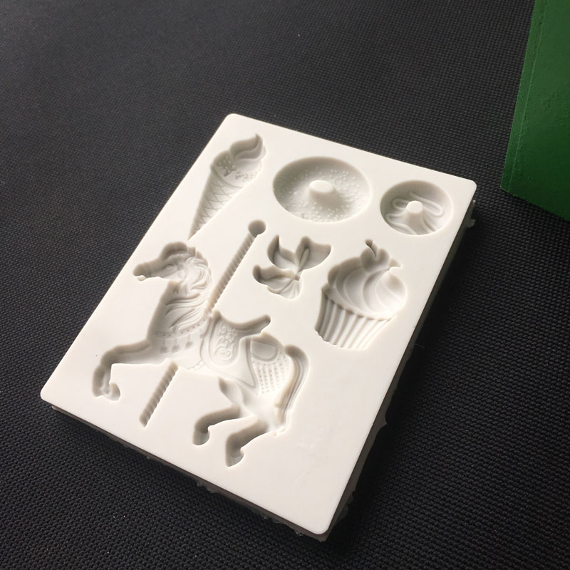 Trojan horse ice cream doughnu - đánh giá và giá Donut Mold Silicone