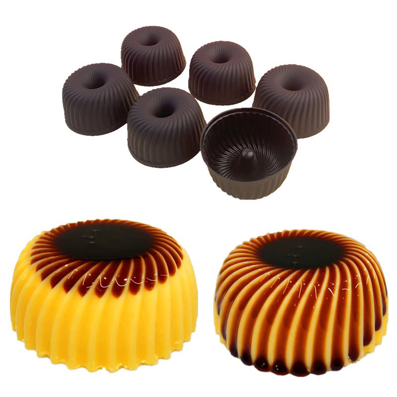 C 1pc Caramel Pudding Jelly Pa - đánh giá và giá Donut Mold Silicone