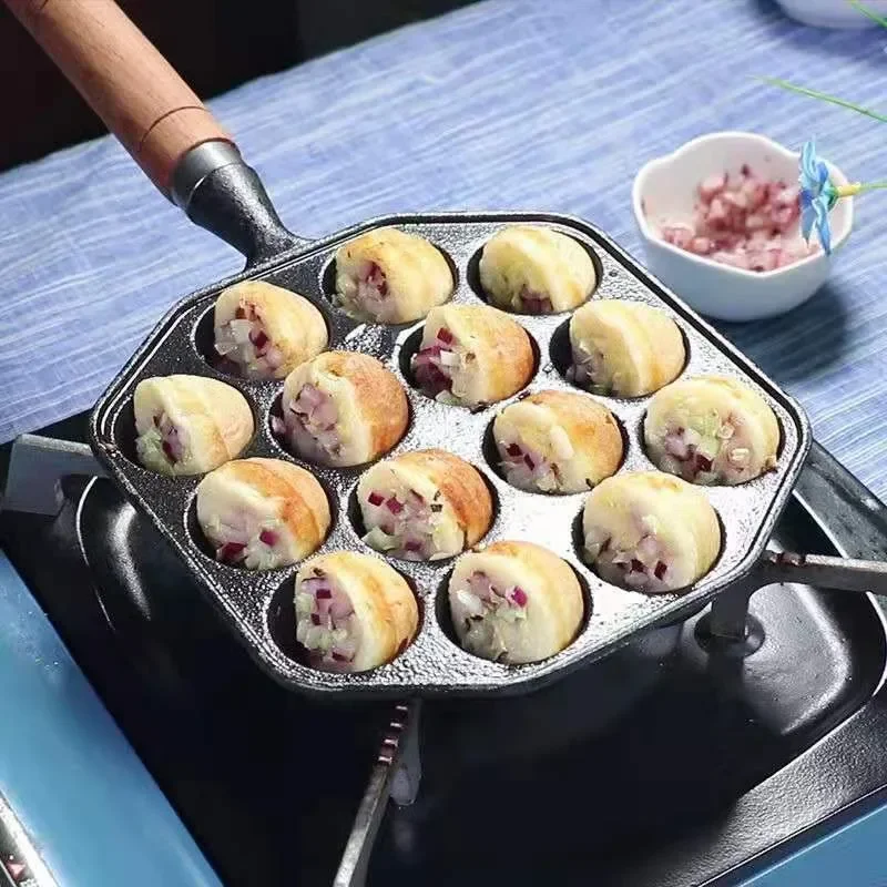 Induction Iron Home Cast Gift  - đánh giá và giá Takoyaki Grill Plate