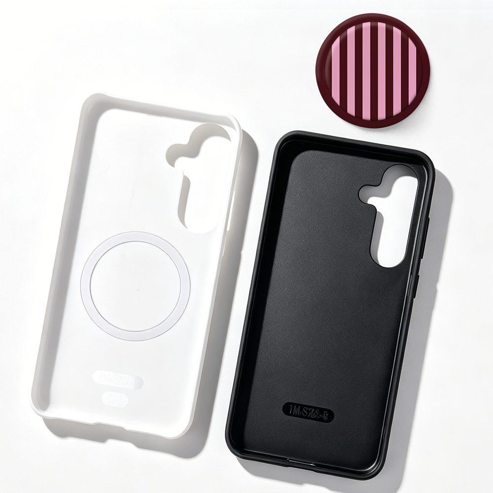 Stripe Magnetic Case For Samsu - đánh giá và giá Taco Stand Holder