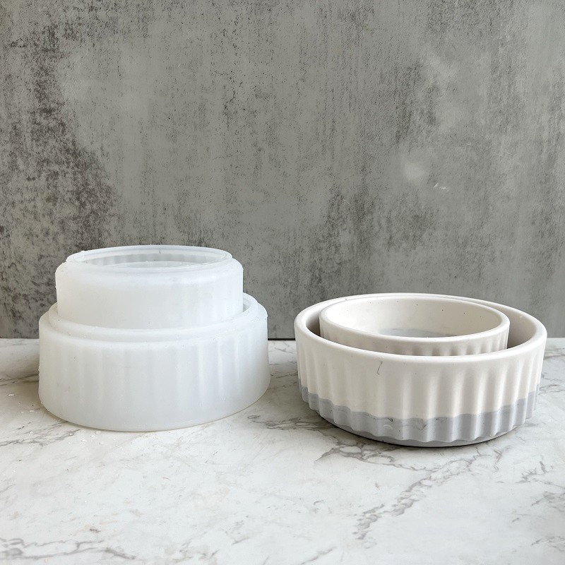 Stripe Flowerpot Silicone Mold - đánh giá và giá Potsticker Mold