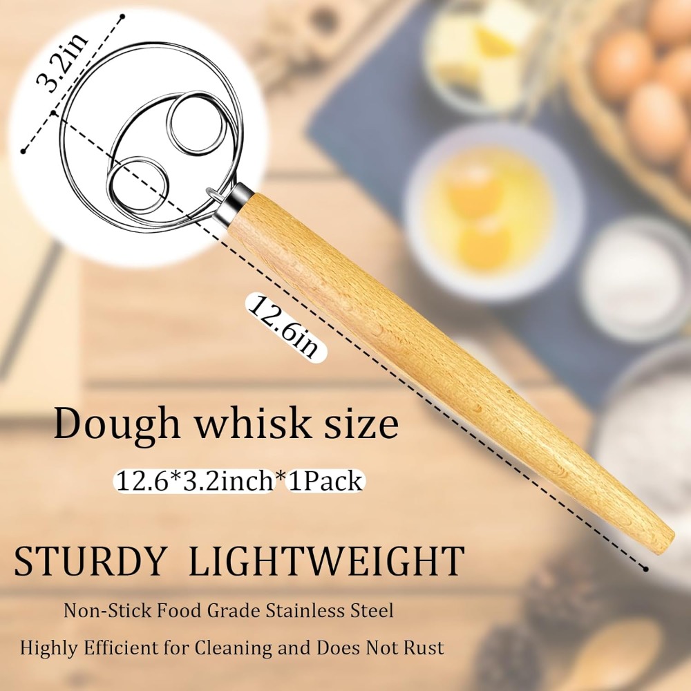 Danish Dough Whisk Stainless S - đánh giá và giá Danish Pancake Pan