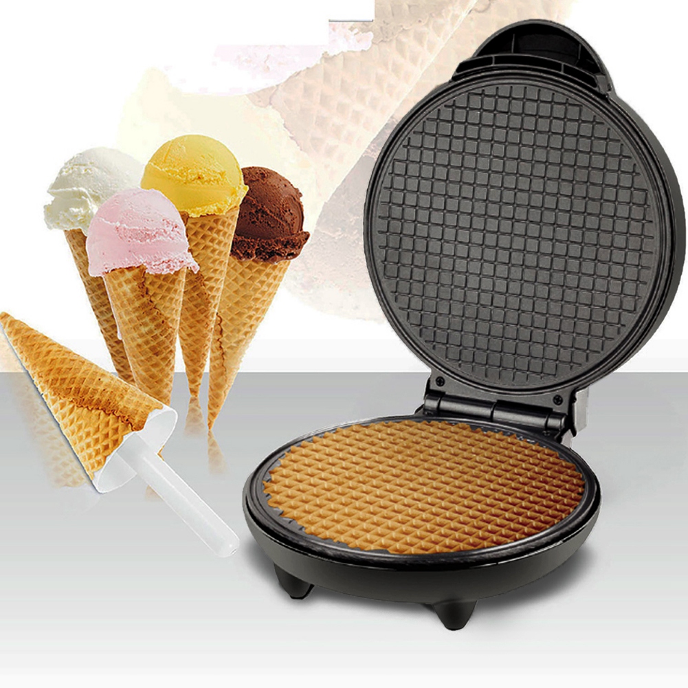Electric Egg Roll Maker Waffle - đánh giá và giá Waffle Cone Maker