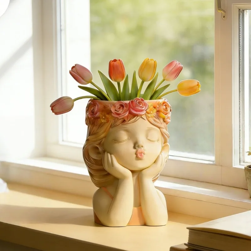 Pouting Girl With Flower Crown - đánh giá và giá Potsticker Mold