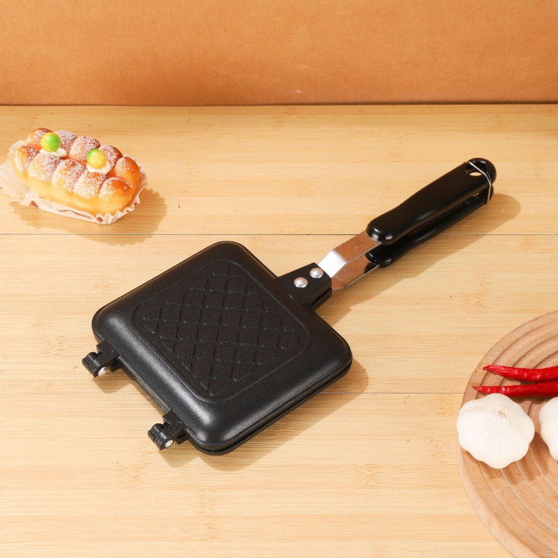 Sandwich Bread Bakeware Double - đánh giá và giá Egg Waffle Pan
