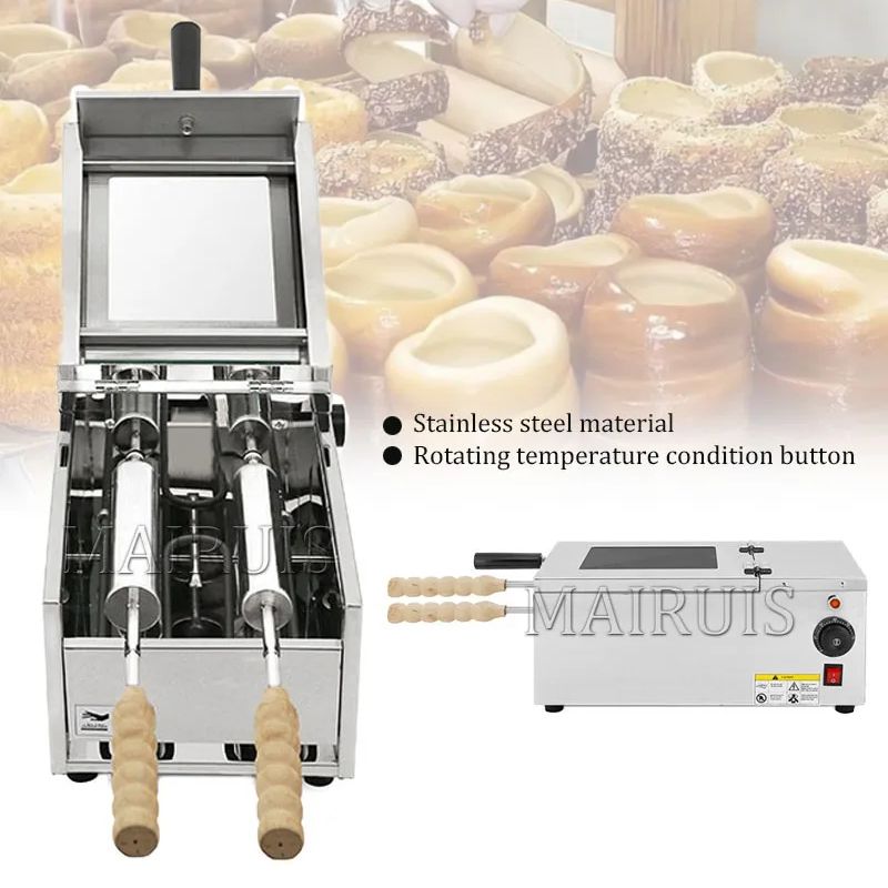 Chimney Cake Waffle Roller Dou - đánh giá và giá Waffle Cone Maker