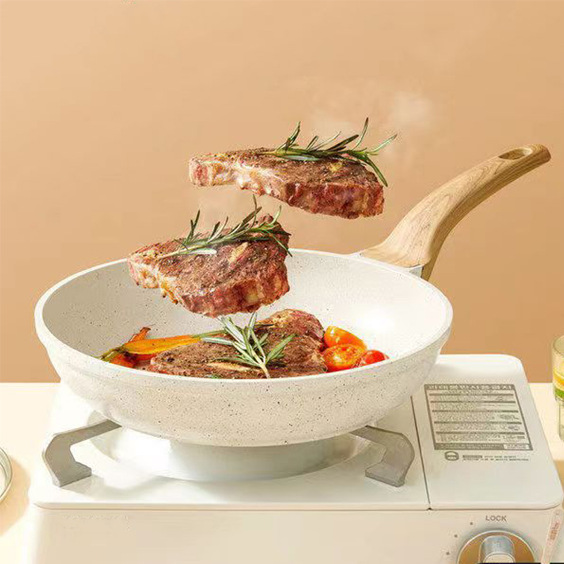 Non-stick Wok Frying Pan Ceram - đánh giá và giá Danish Pancake Pan