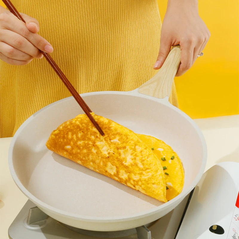 Non-stick Wok Frying Pan Ceram - đánh giá và giá Danish Pancake Pan
