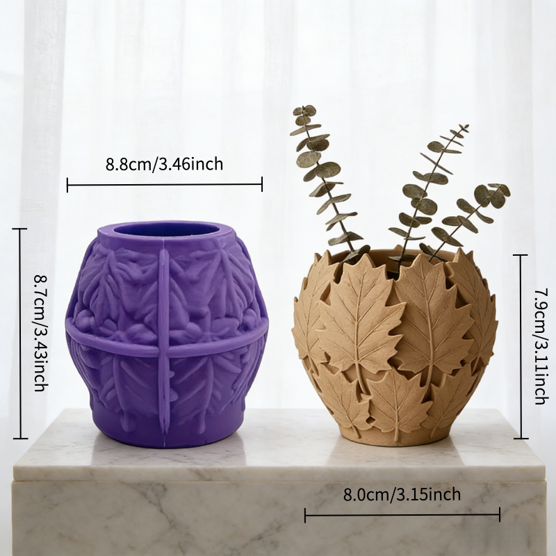 Leaves-shaped silicone art mol - đánh giá và giá Potsticker Mold