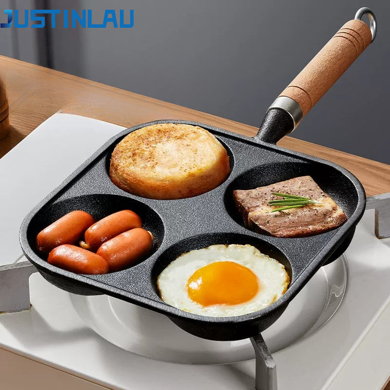 JUSTINLAU 2/4-Hole Omelette Po - đánh giá và giá Mini Pancake Griddle