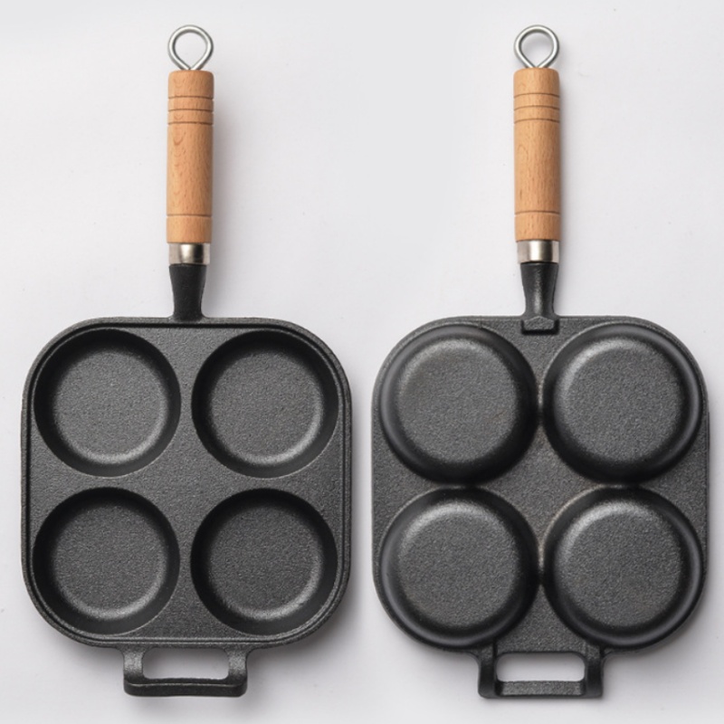 JUSTINLAU 2/4-Hole Omelette Po - đánh giá và giá Mini Pancake Griddle