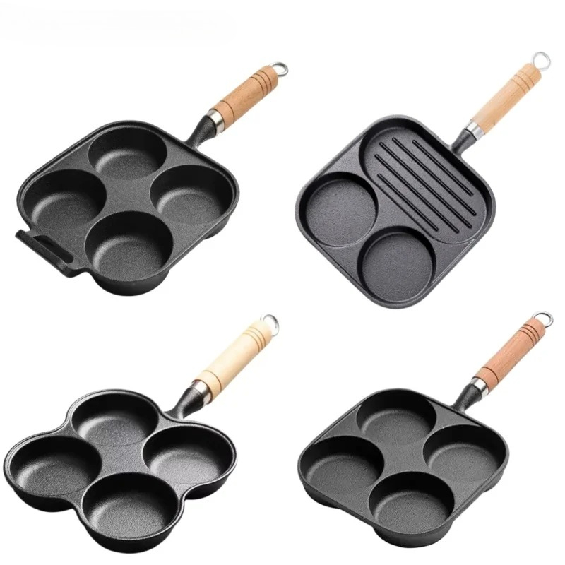 JUSTINLAU 2/4-Hole Omelette Po - đánh giá và giá Mini Pancake Griddle