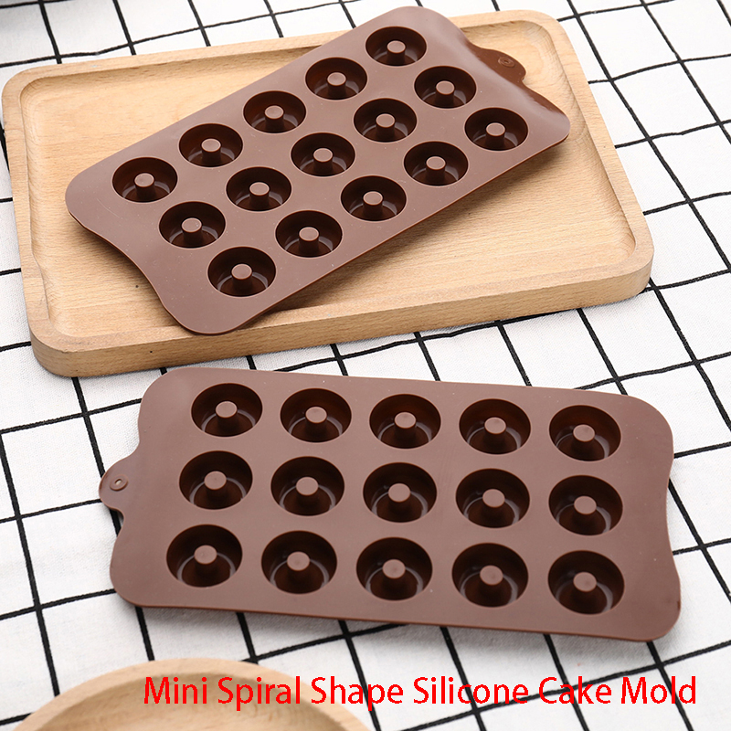 3D Mini Donut Baking Pan 15-ho - đánh giá và giá Donut Mold Silicone
