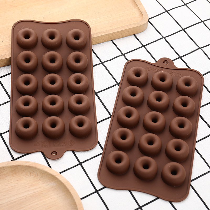 3D Mini Donut Baking Pan 15-ho - đánh giá và giá Donut Mold Silicone