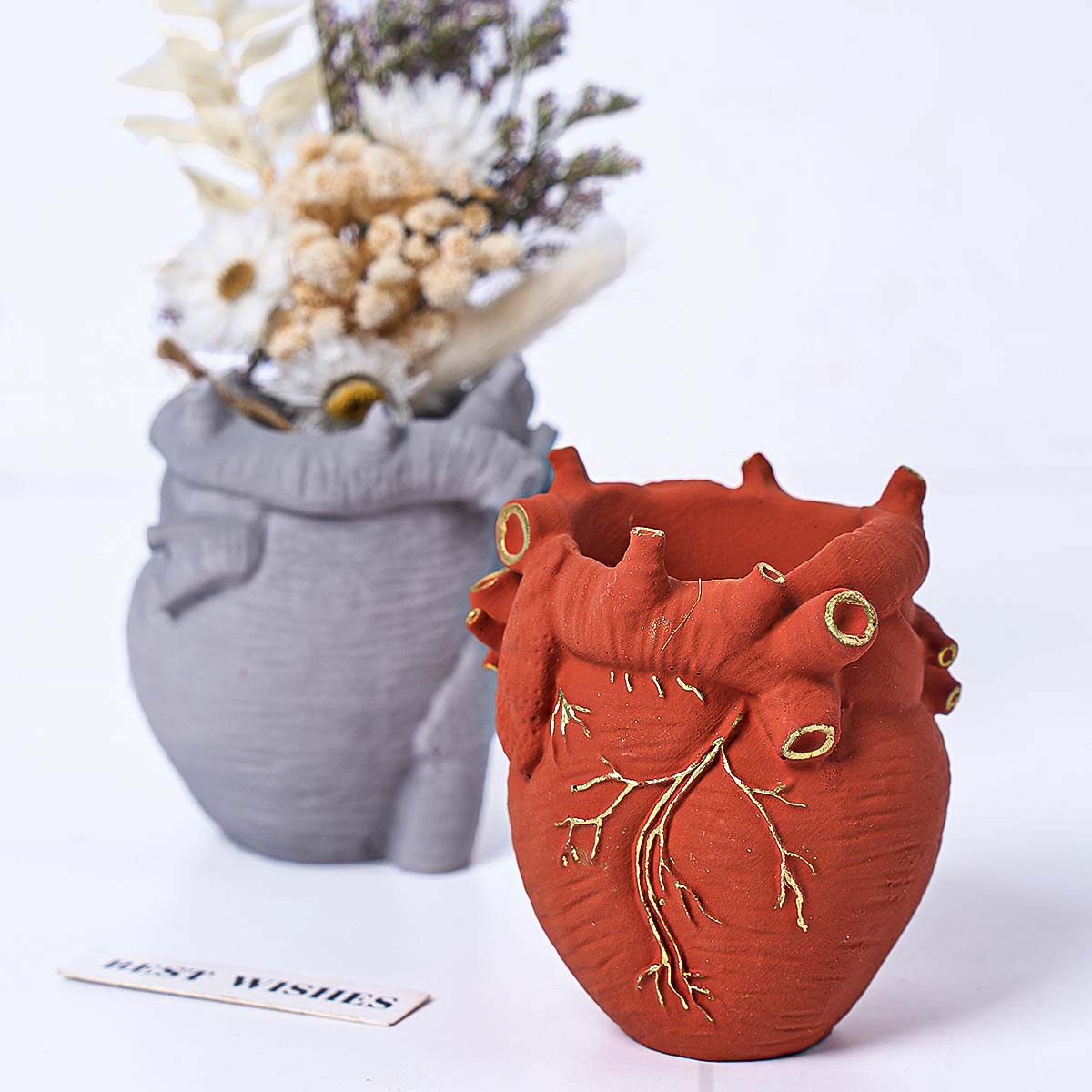 Simulation Heart Vase Silicone - đánh giá và giá Potsticker Mold