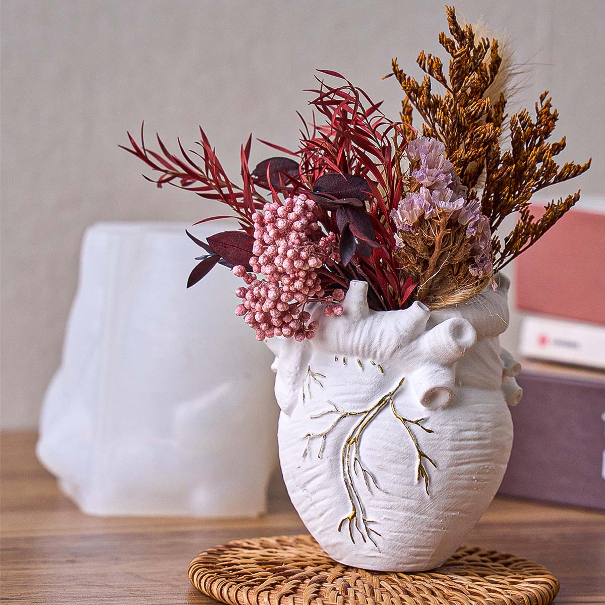 Simulation Heart Vase Silicone - đánh giá và giá Potsticker Mold