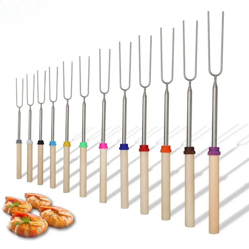12pcs Telescoping Barbecue For - đánh giá và giá Hot Dog Press
